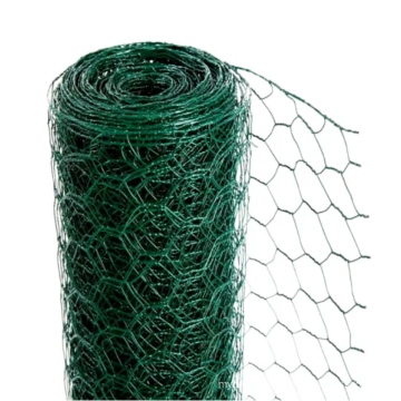 1/2x1/2 Netting hexagonal enrobé de PVC pour cage de poulet